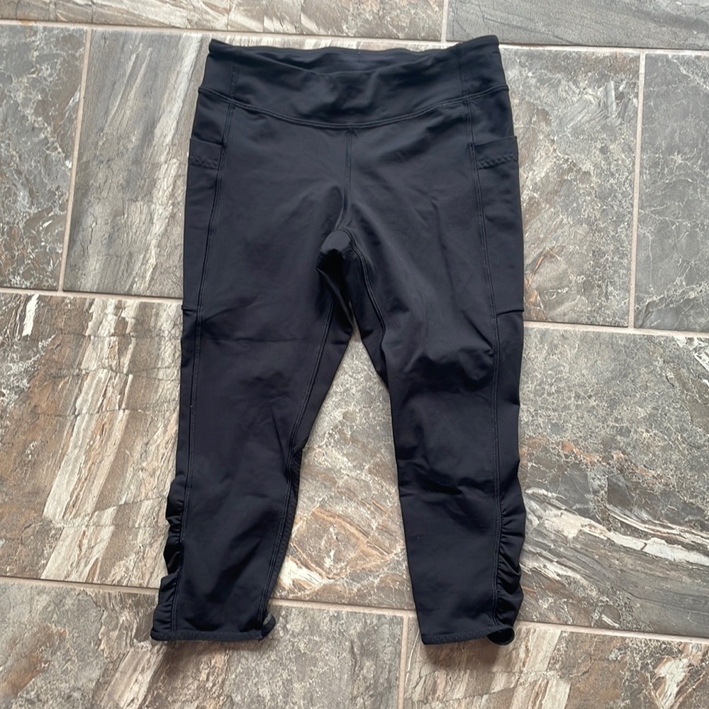 Black Ivivva Cropped Legging